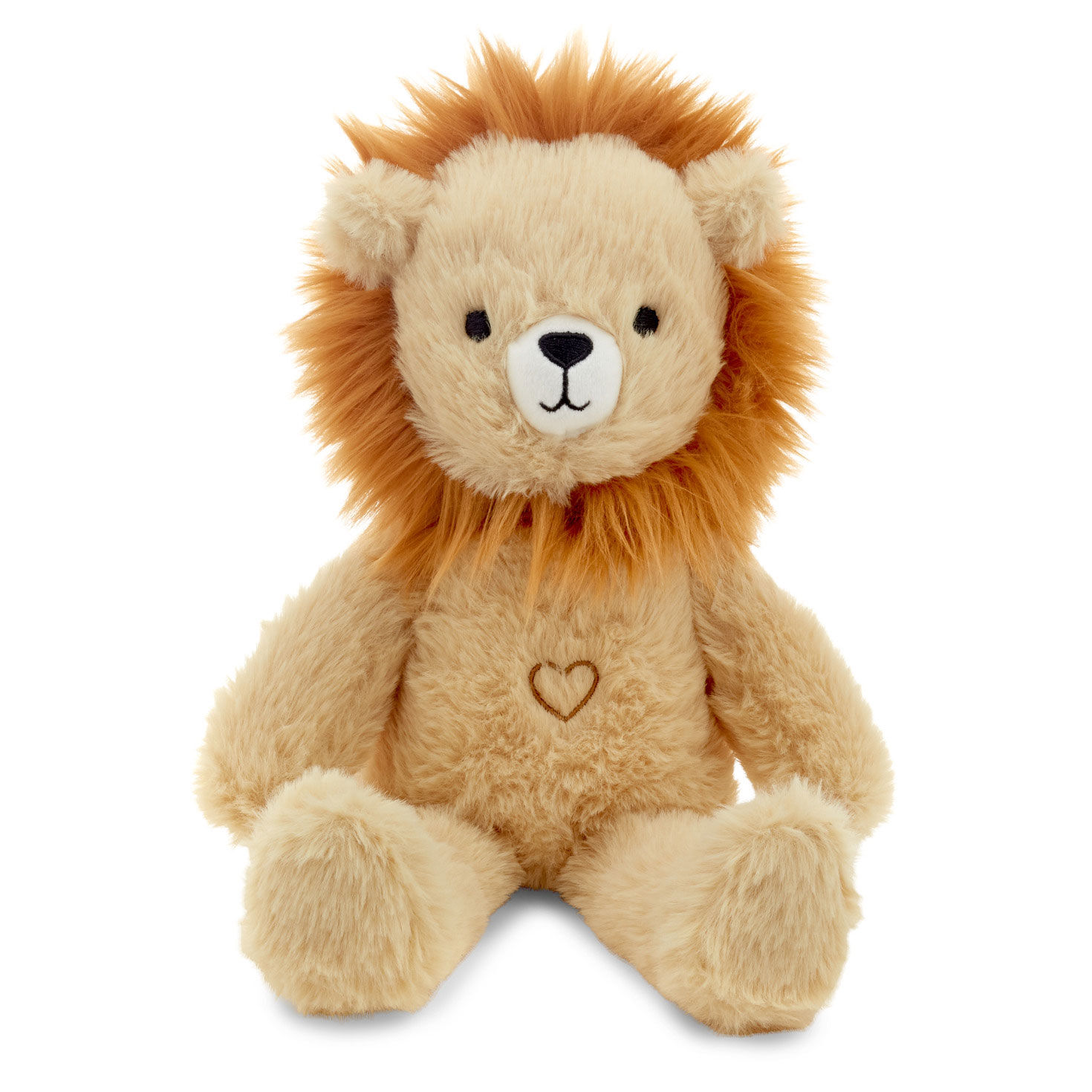 Lion Plush With Sound, 8"