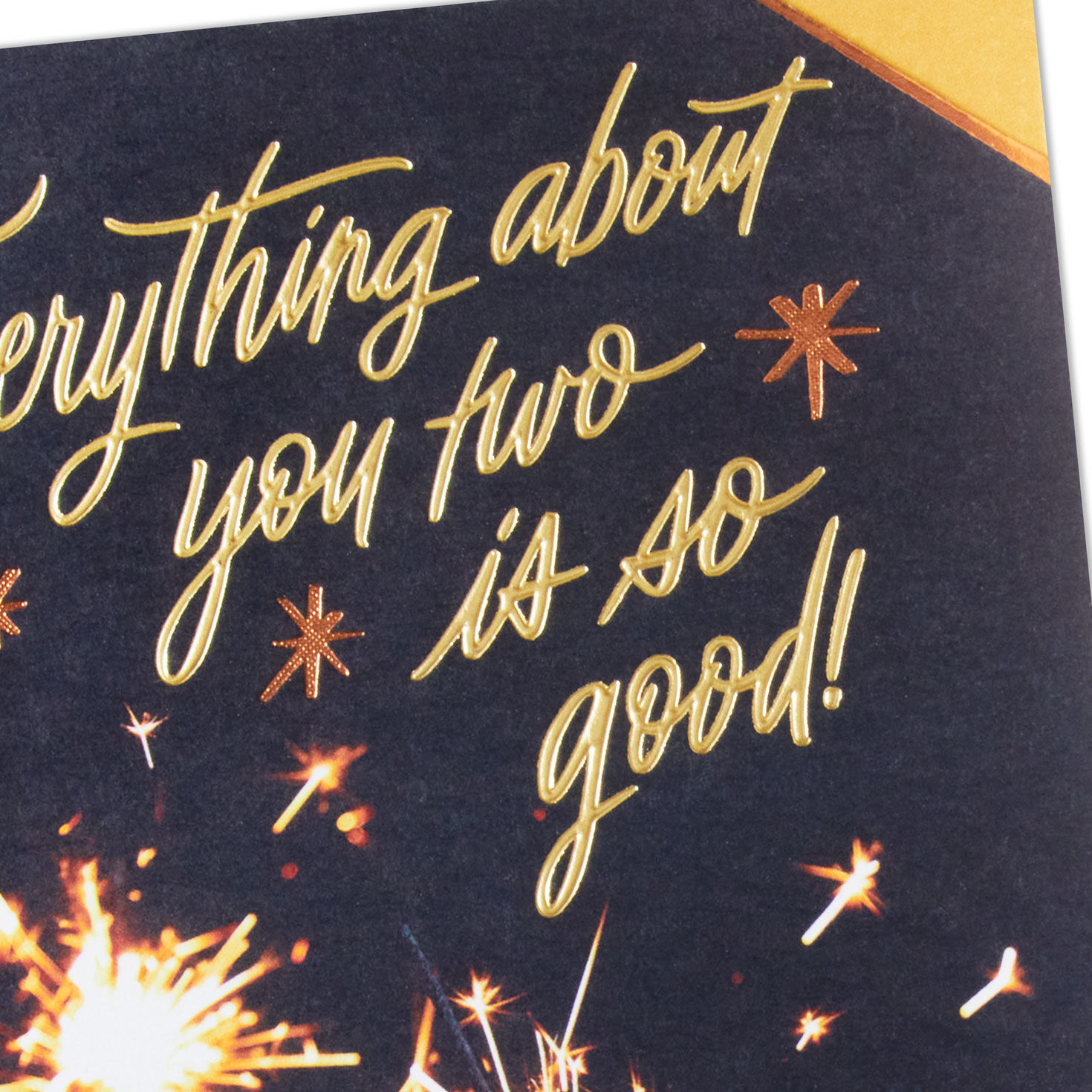 Pair of Cocktails with Sparklers Anniversary Card  image number 4