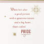 Joy, Pride and Love Christmas Card for Son, , large image number 2