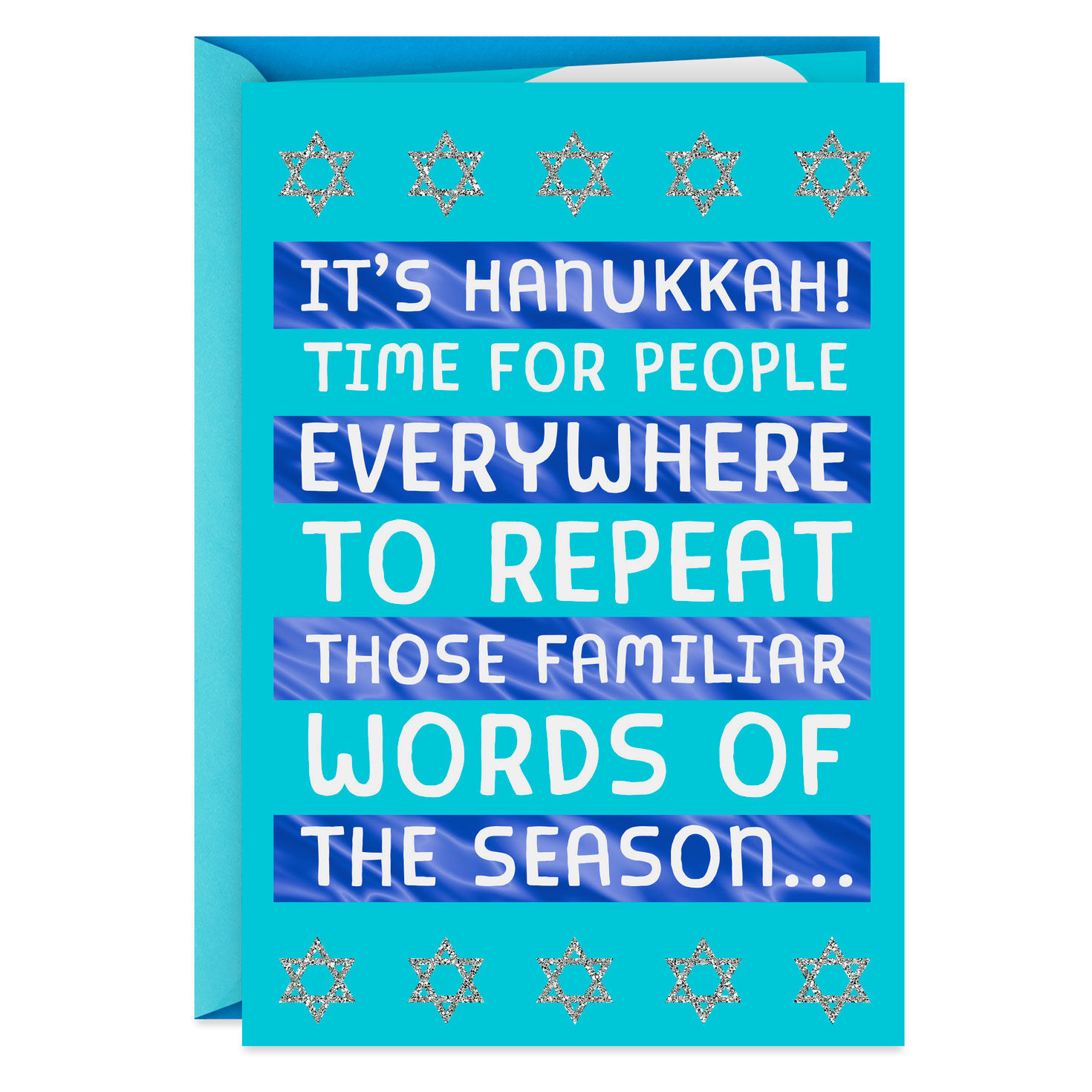 Words of the Season Funny Hanukkah Card for only USD 2.99 | Hallmark
