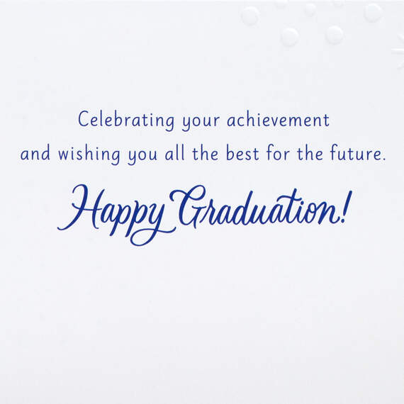 All the Best for the Future Graduation Card, , large image number 2