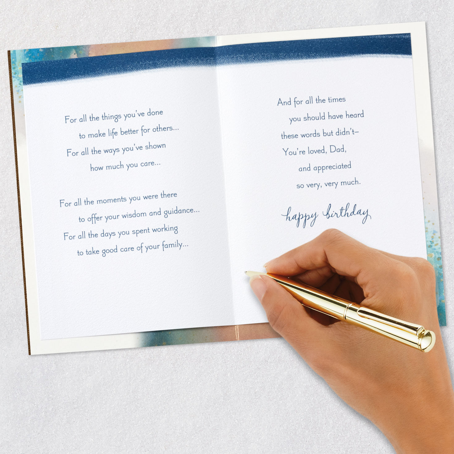 You're Loved and Appreciated Very Much Birthday Card for Dad, , large image number 7