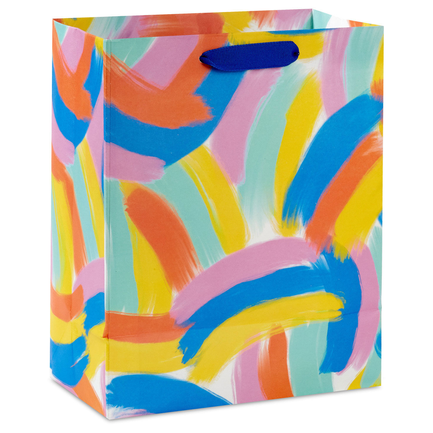 9.6" Abstract Brushstroke Rainbows Medium Gift Bag for only USD 3.49 | Hallmark