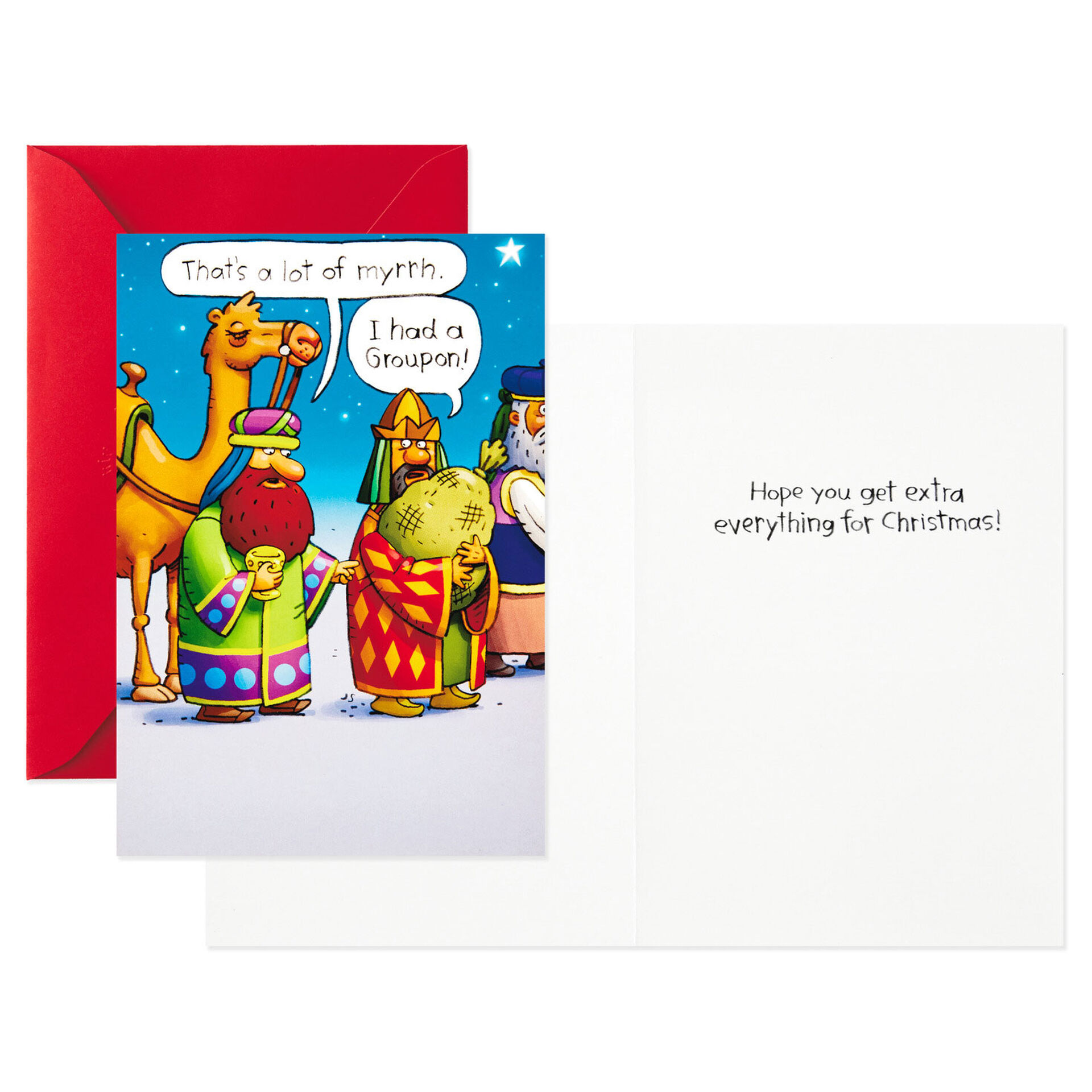 Modern Holidays Funny Assorted Boxed Christmas Cards, Pack of 24