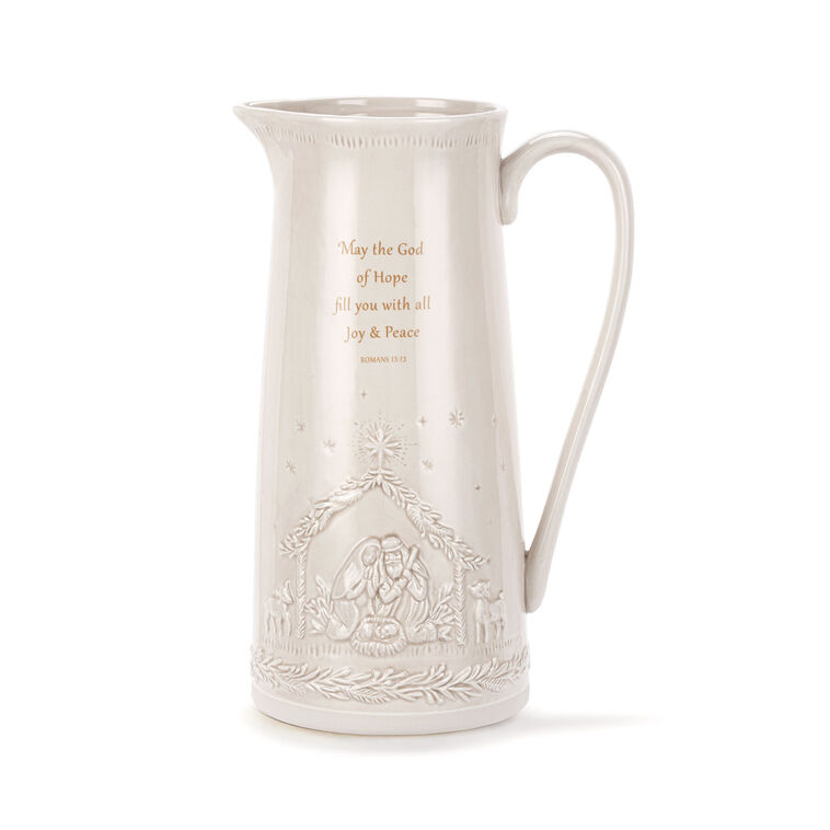 Demdaco God of Hope Pitcher, 12"