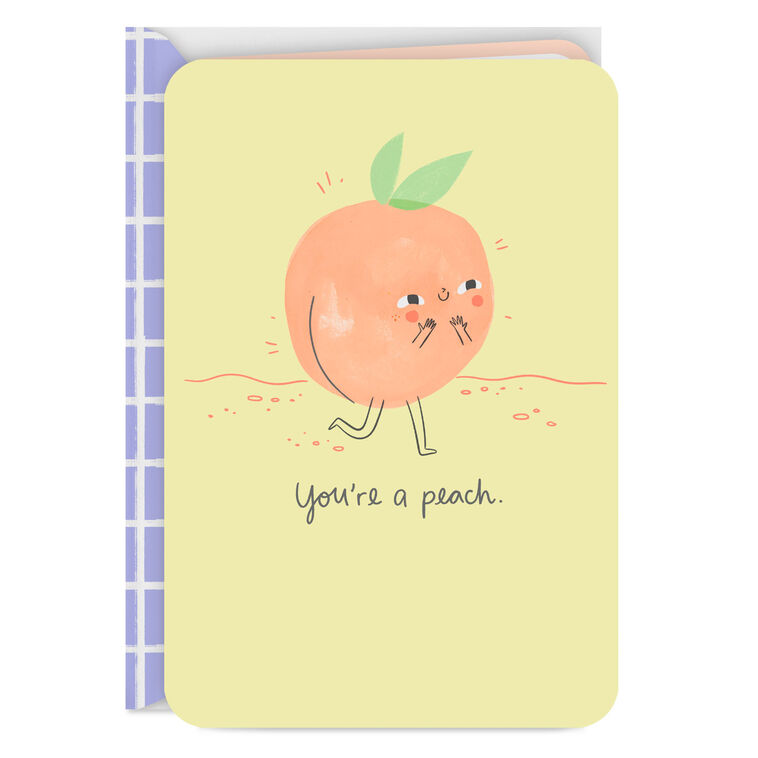 You're a Peach Card