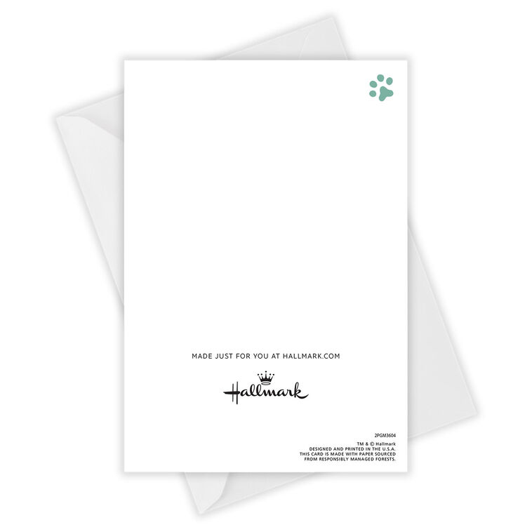 Always In Our Hearts Custom Pet Sympathy Card, , large image number 4