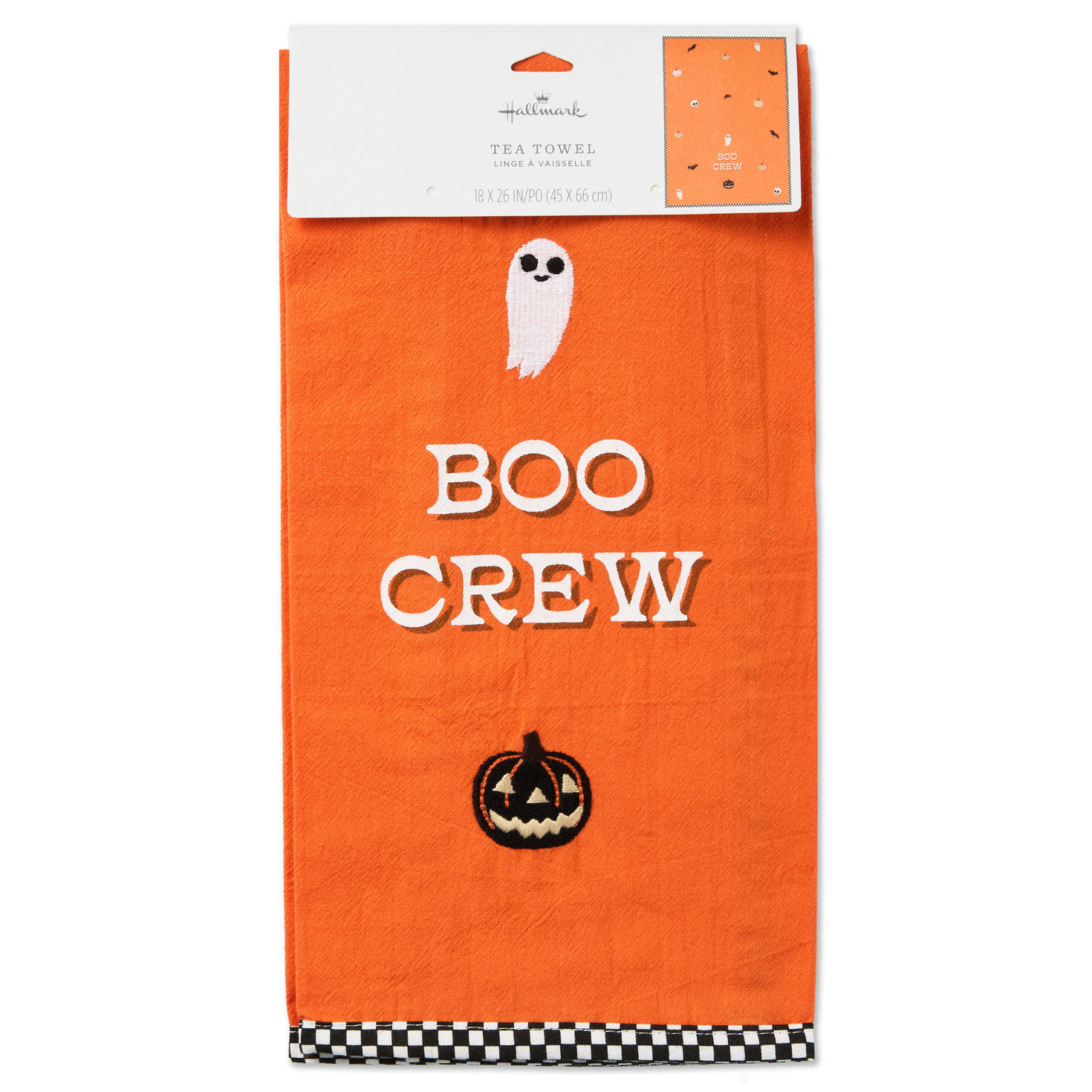 Boo Crew Halloween Tea Towel, 18x24 for only USD 14.99 | Hallmark