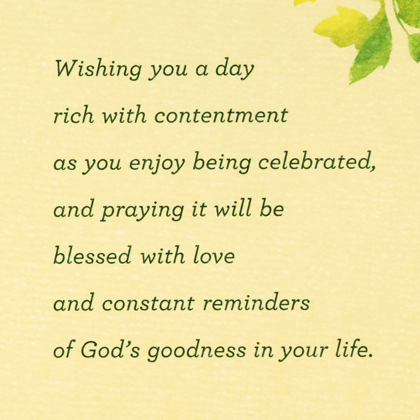 Canoe in Mountain Lake Scene Religious Father's Day Card Sentiment image number 2