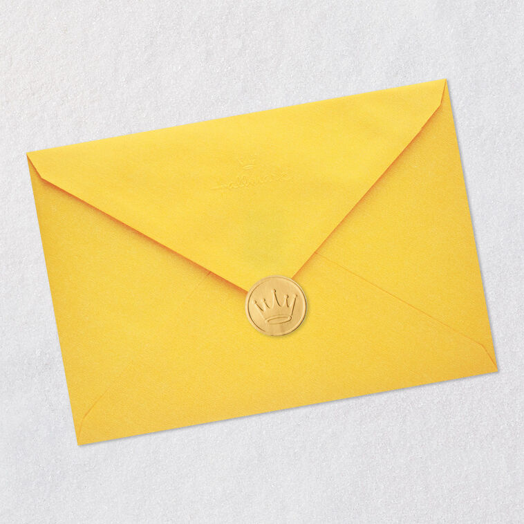 Dunder-Mifflin Dwight Schrute Funny Birthday Card Envelope Back with Seal image number 8