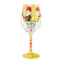 Lolita Best Nurse Ever Handpainted Wine Glass, 15 oz., , large image number 1