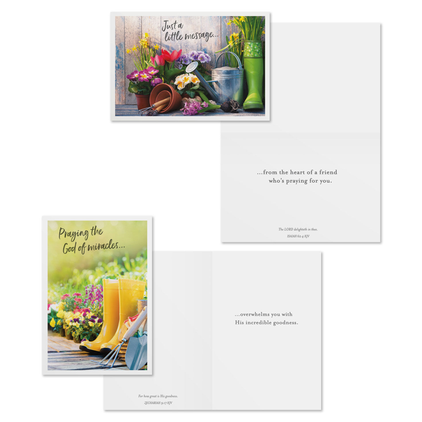 Garden Tools DaySpring Prayer Cards Assortment Card Front with Sentiment image number 4