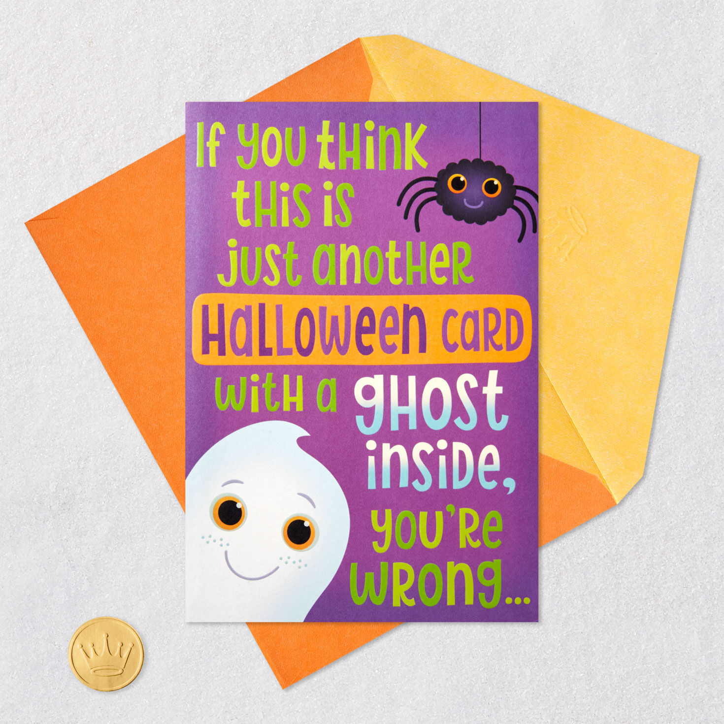 Ghost Hug Pop-Up Halloween Card for Kids for only USD 5.59 | Hallmark
