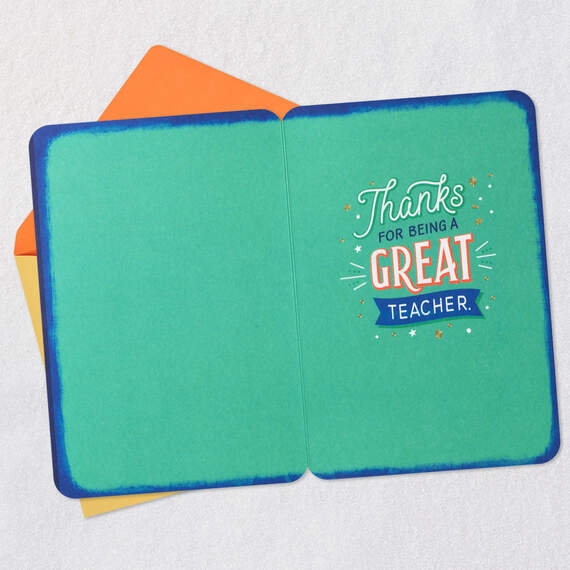 You Make a Difference Thank You Card for Teacher, , large image number 3