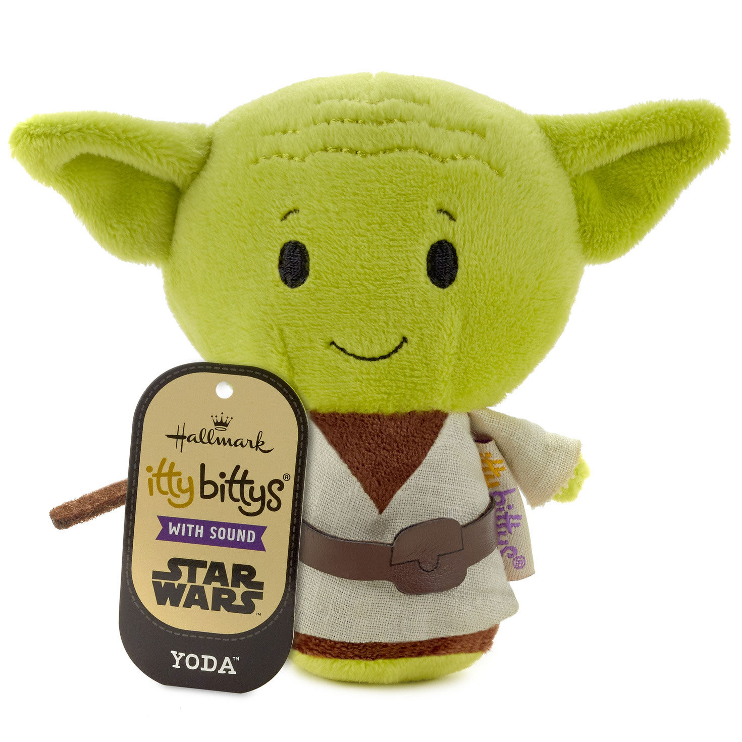itty bittys&reg; Star Wars&trade; Yoda&trade; Plush With Sound, , large image number 2
