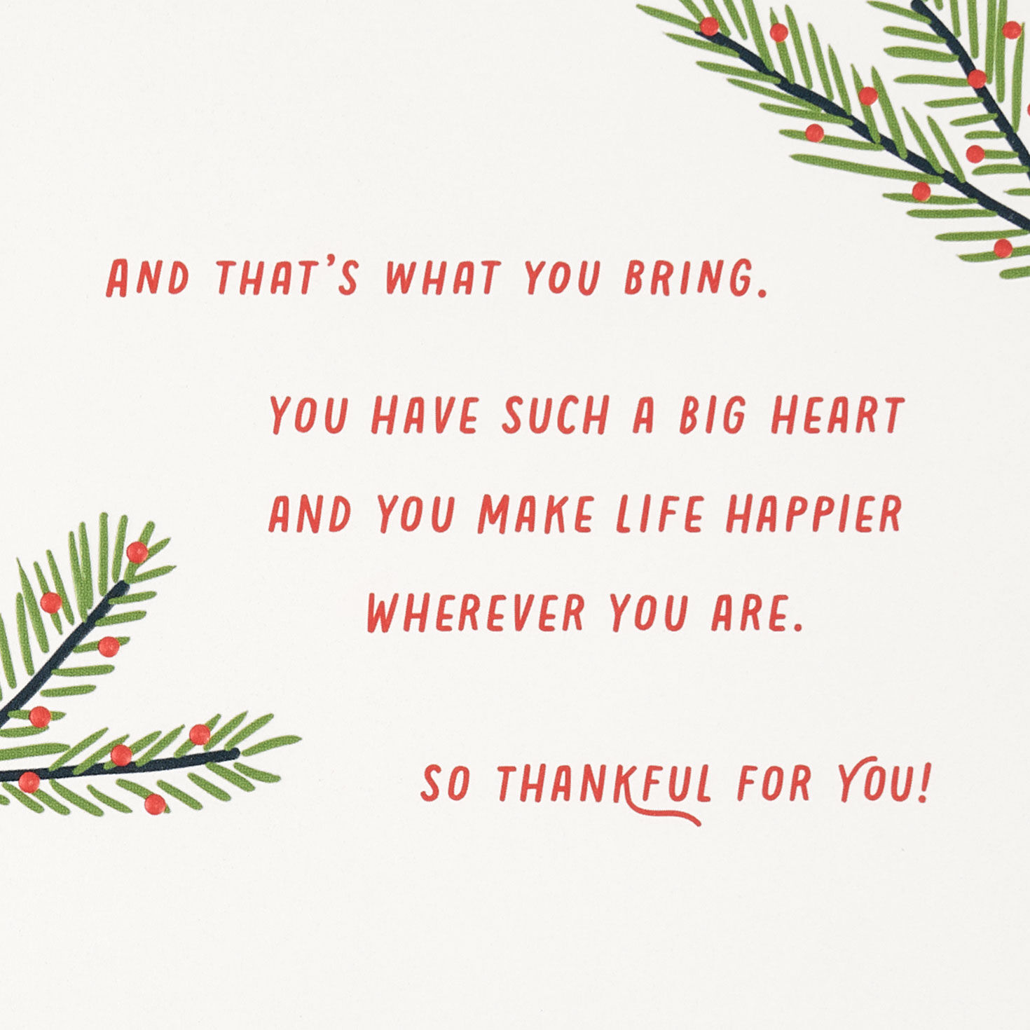 Banner and Garland Christmas Card sentiment image number 2