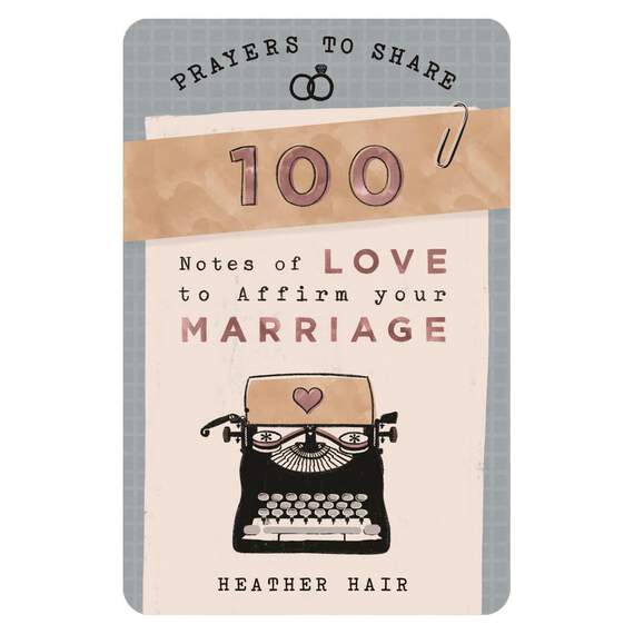 Prayers to Share: 100 Notes of Love to Affirm Your Marriage Book