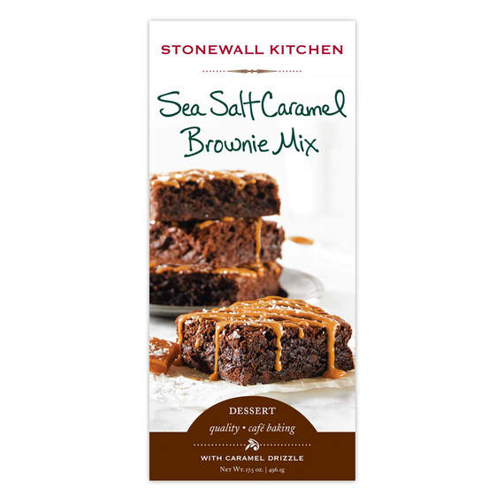 Stonewall Kitchen Sea Salt Caramel Brownie Mix, 17.5 oz.