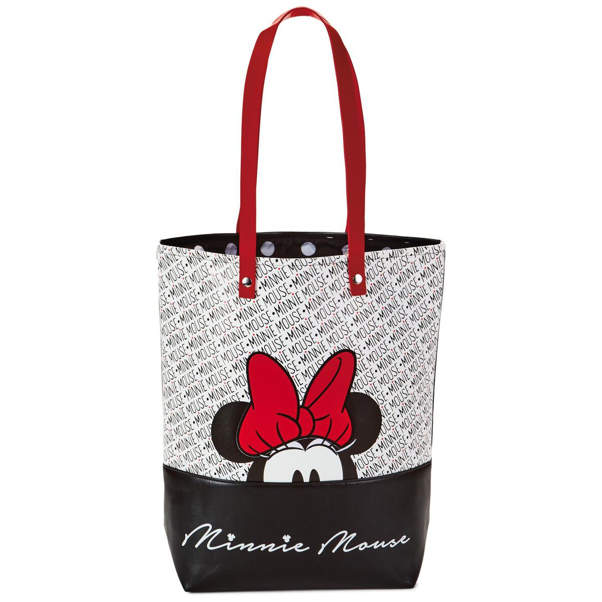 Disney Minnie Mouse Faux Leather Tote Bag - Handbags & Purses - Hallmark