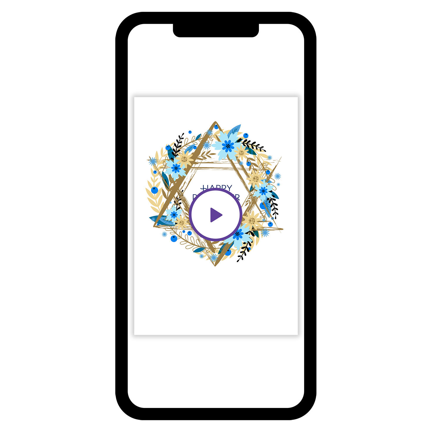 Wishing You Life's Blessings Passover eCard, , large image number 1