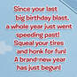 Disney/Pixar Cars Lightning McQueen and Mater Start Your Engines Birthday Card, , large image number 2