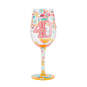 Lolita Happy 40th Birthday Handpainted Wine Glass, 15 oz., , large image number 1