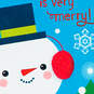 Very Merry Snowman Money Holder Christmas Card, , large image number 5