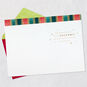 Holiday Happiness German-Language Christmas Card Open card with envelope image number 3