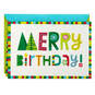 Happy and Merry Christmas Birthday Card, , large image number 1