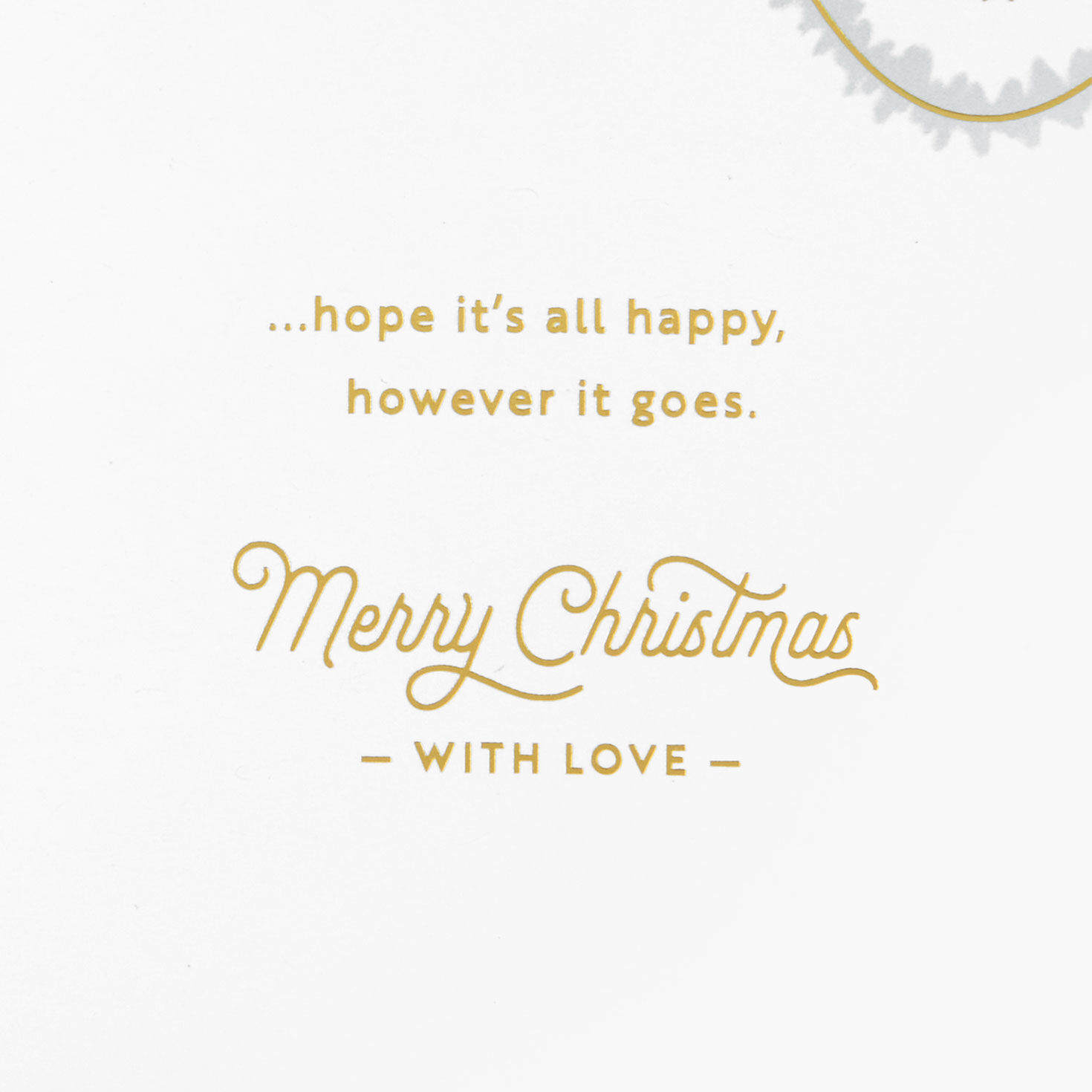 Winter Window Christmas Card for Sister and Family Sentiment image number 3