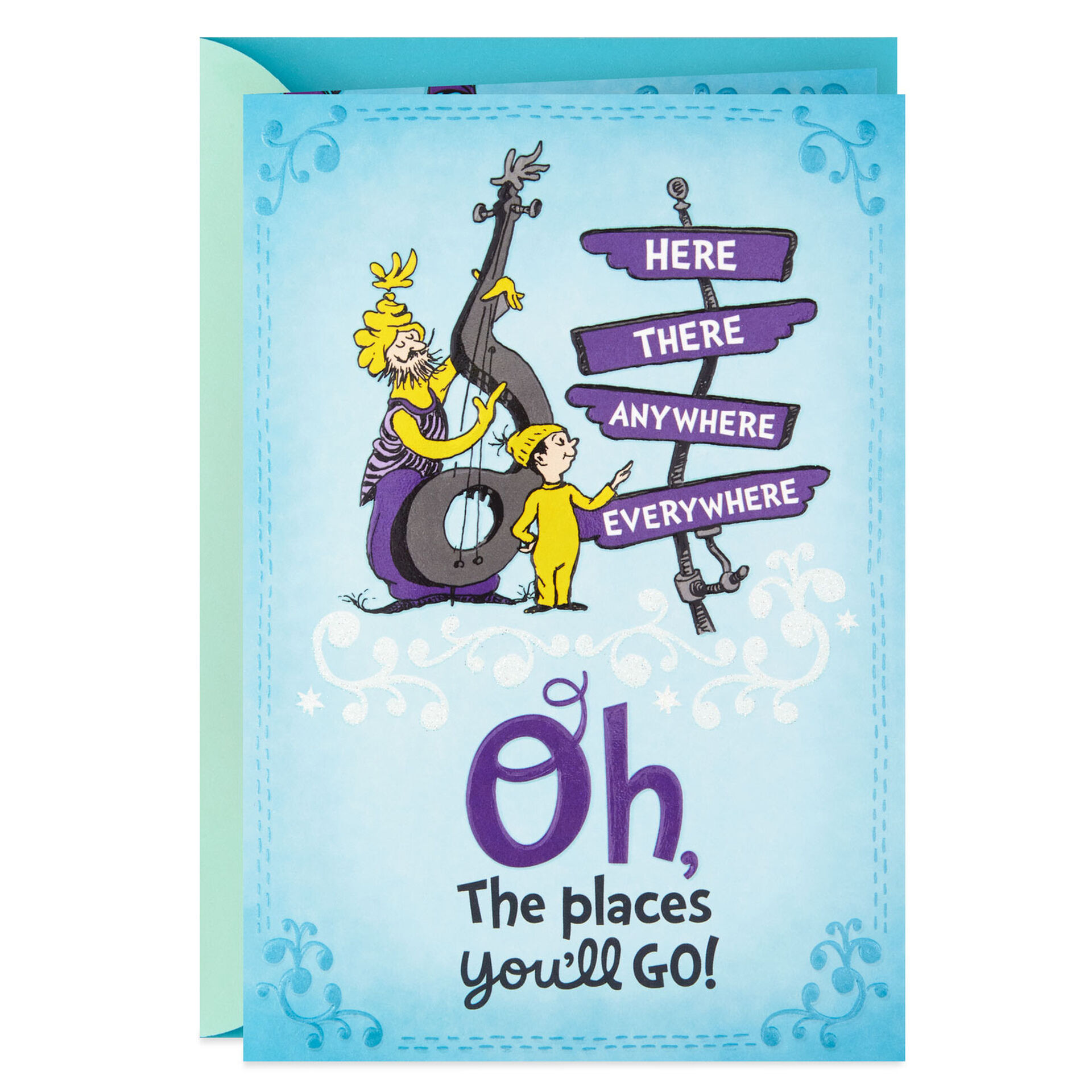 Dr Seuss Oh The Places You Ll Go Graduation Card Greeting Cards Hallmark