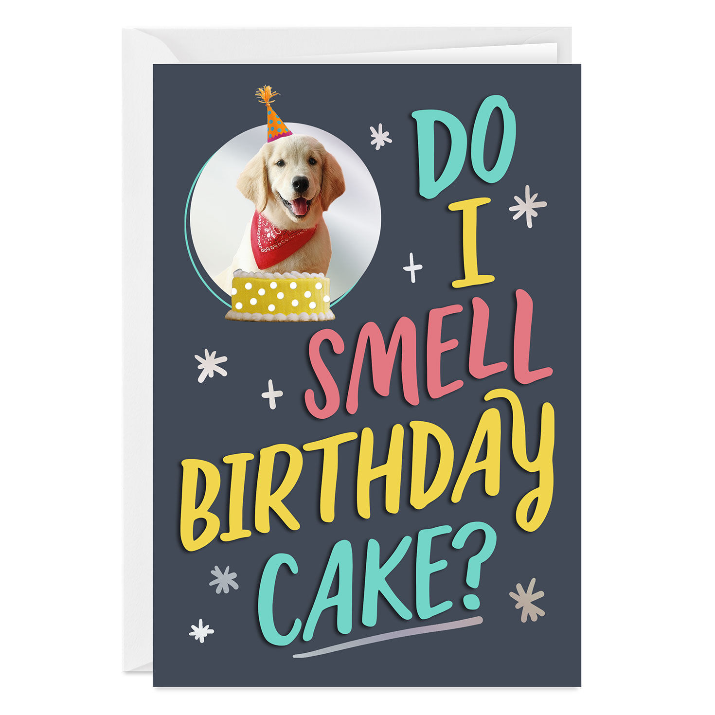 Do I Smell Cake? Custom Birthday Card
