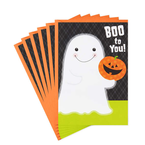 You've Been Booed Ghost Halloween Cards, Pack of 6, , large image number 1