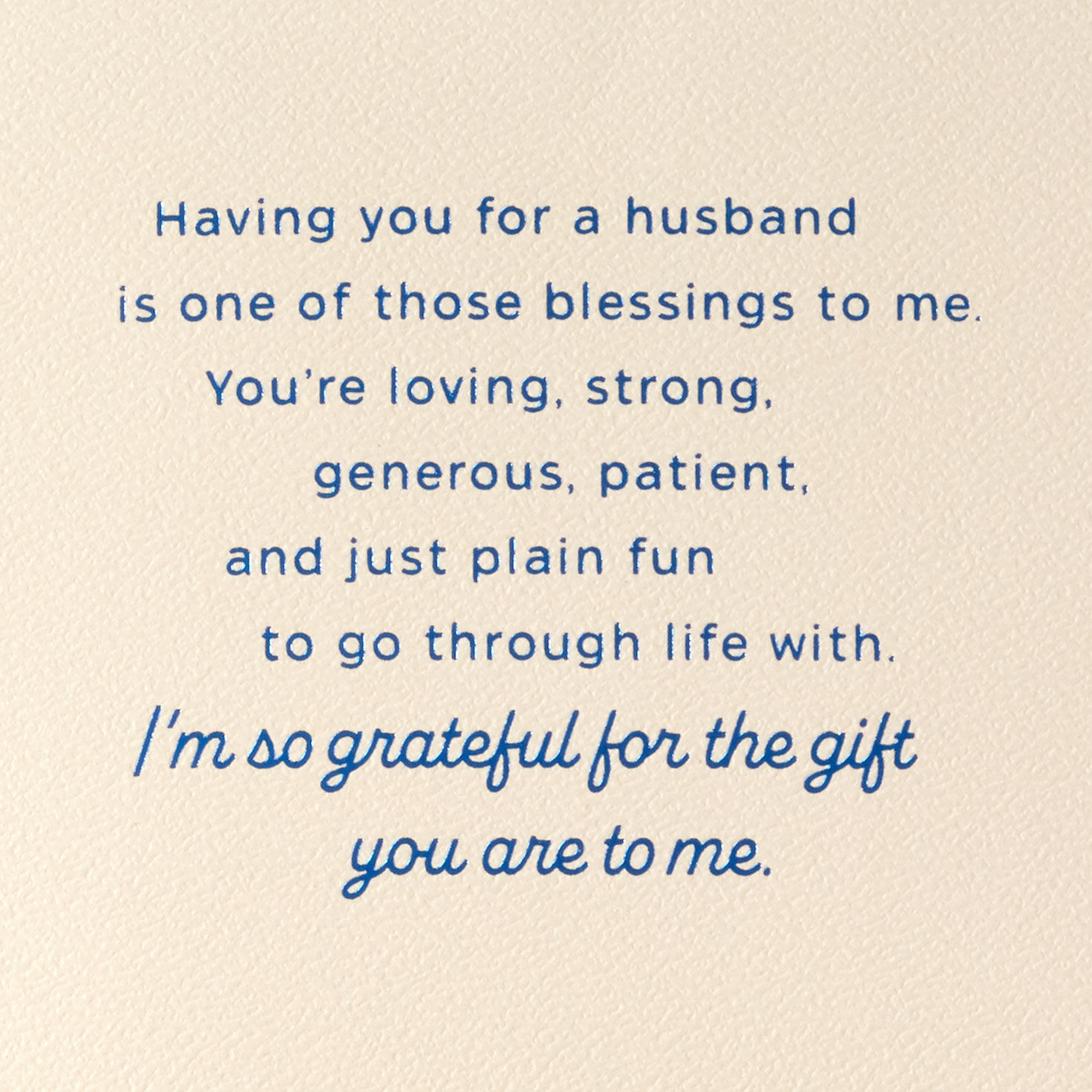 You're One of My Best Blessings Birthday Card for Husband for only USD 5.99 | Hallmark