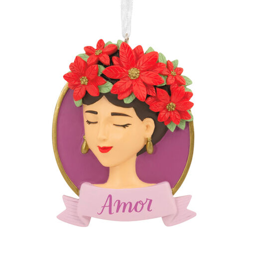 Amor Latina Lady Spanish Hallmark Ornament, 