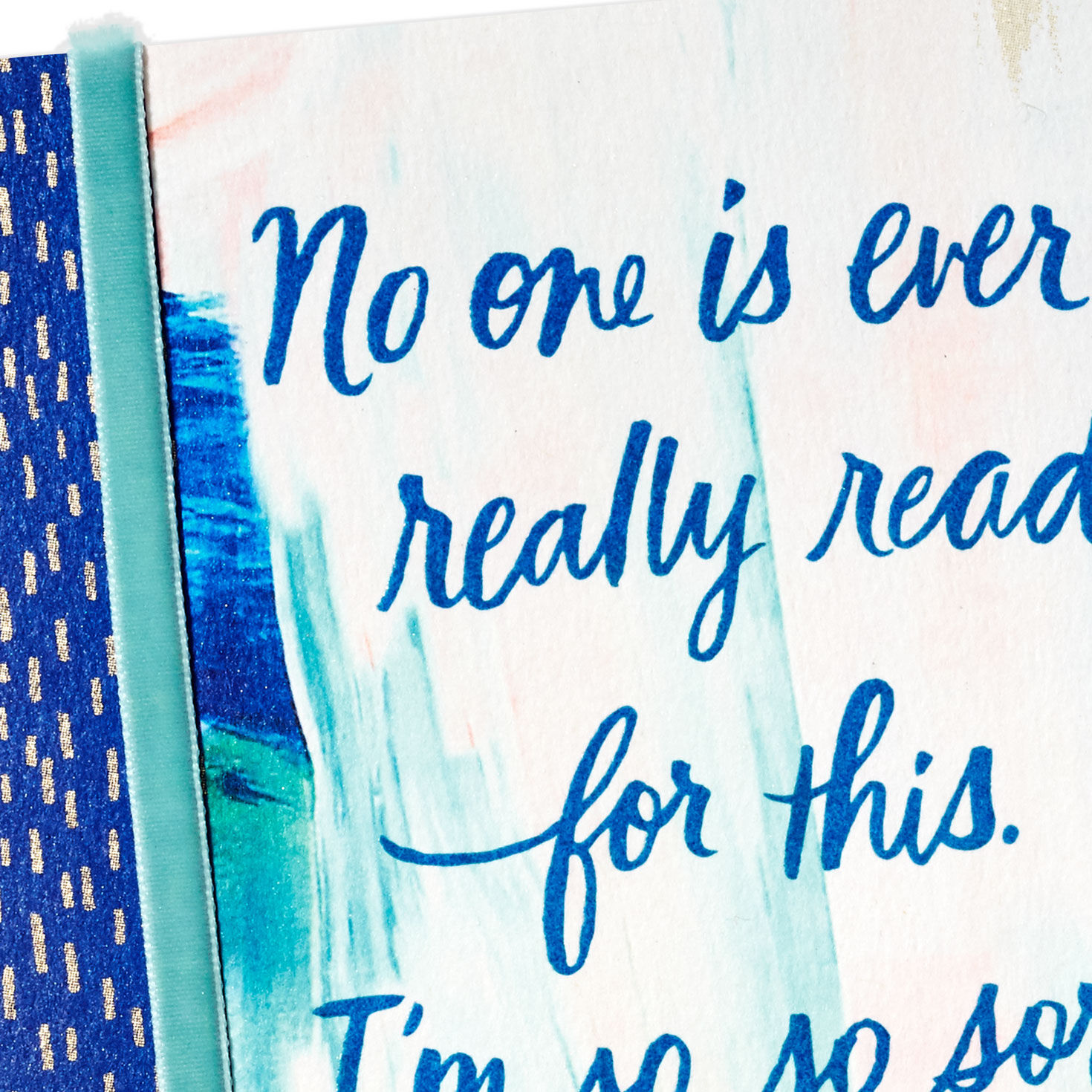 No One Is Ever Ready Sympathy Card for only USD 5.59 | Hallmark