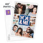 You & Me Photo Collage Folded Love Photo Card  image number 2