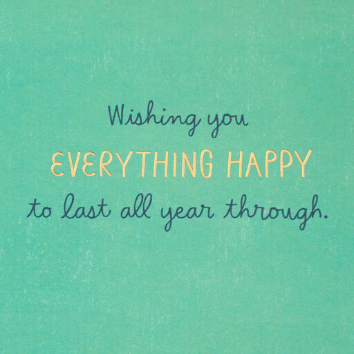 Happy Everything Holiday Card, 