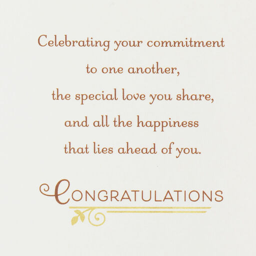 Wishing You Love Always Wedding Card, 