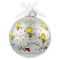 Snoopy Woodstocks Sleigh Ball Keepsake Ornament Back image number 6