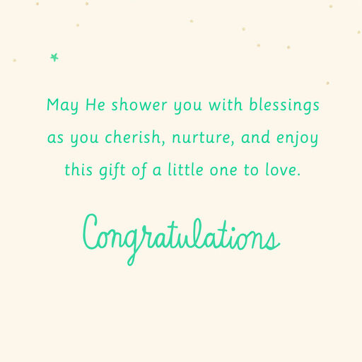 Mama And Baby Tiger Religious New Baby Card Greeting Cards