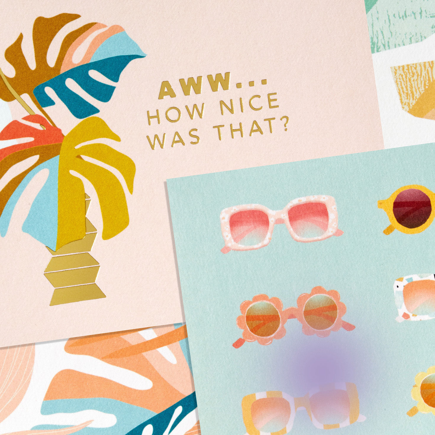 Tropics Scenes Blank Note Cards in Caddy cover detail image number 3