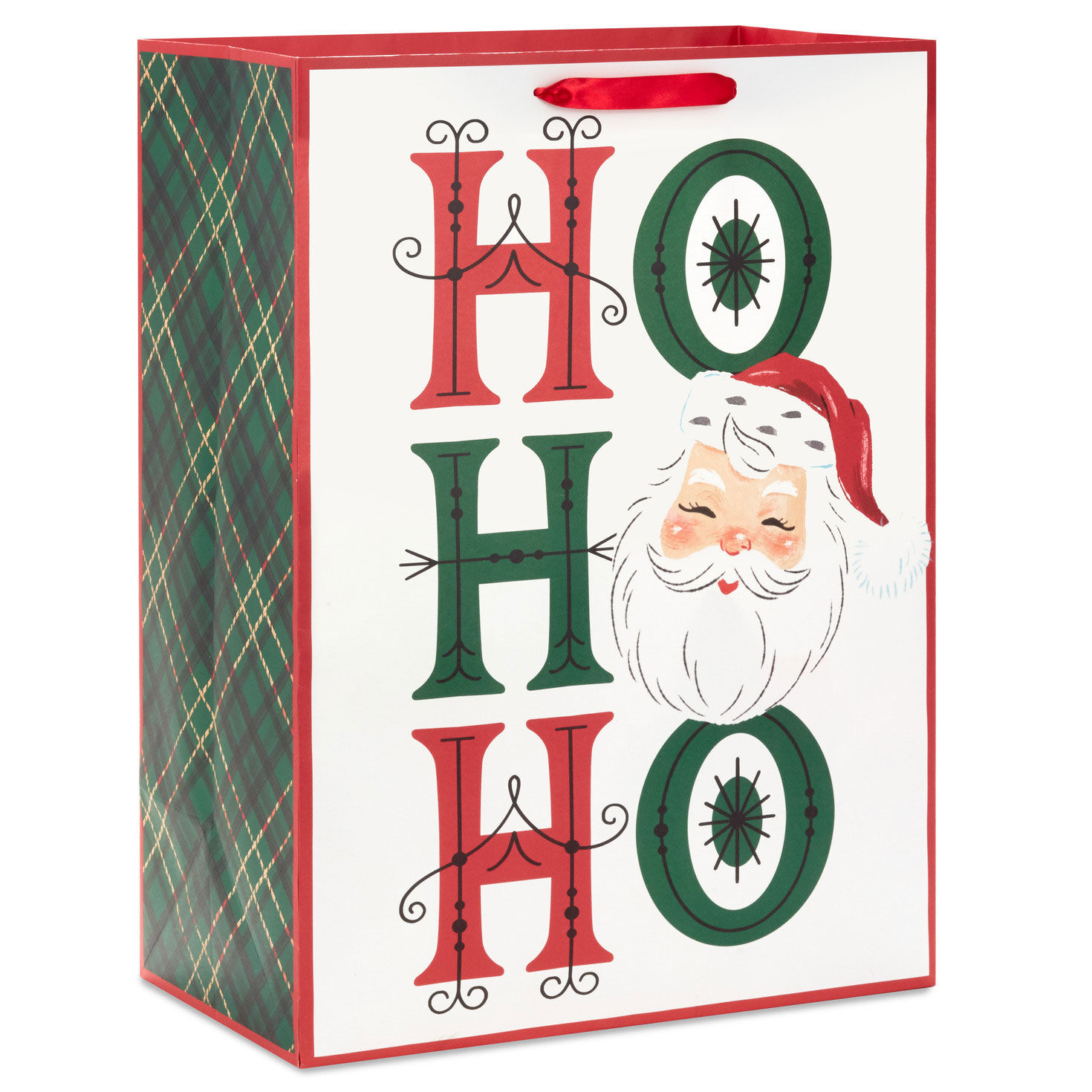20" Ho Ho Ho Santa Jumbo Christmas Gift Bag