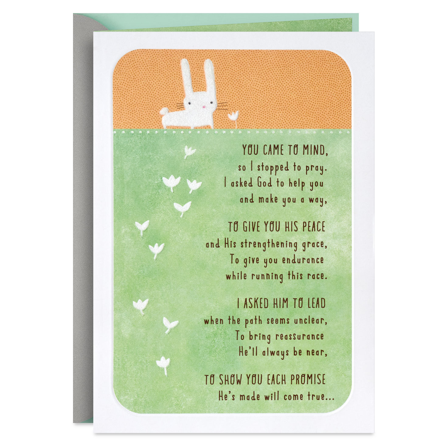 Praying God Will Carry You Through Religious Encouragement Card for only USD 4.99 | Hallmark