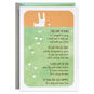 Bunny and Flowers Religious Encouragement Card Card Front image number 1