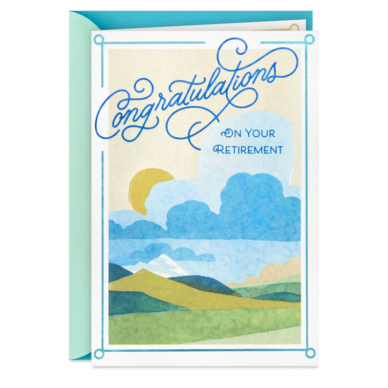 Personalised Handmade Retirement Card – Customizable For Male Or Female, Includes Envelope