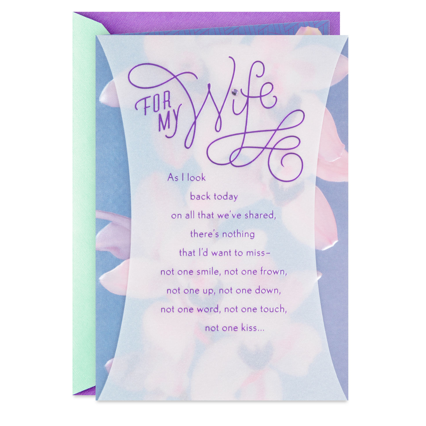 You and Me Will Always Be Romantic Birthday Card for Wife