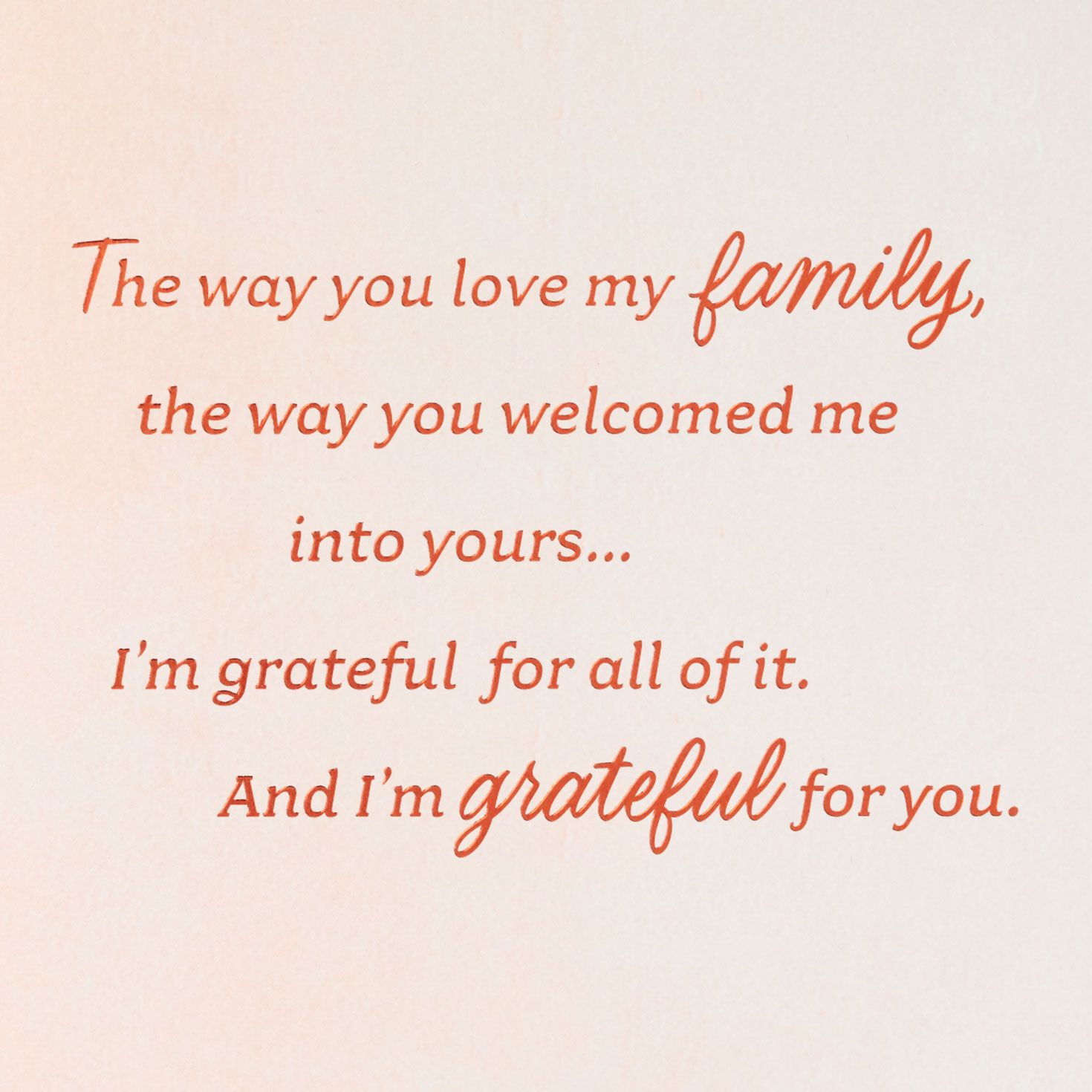 Grateful for You Birthday Card for Mother-in-Law for only USD 7.59 | Hallmark