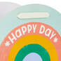 10" Little World Changers™ Happy Day Die-Cut Rainbow Large Gift Bag, , large image number 3