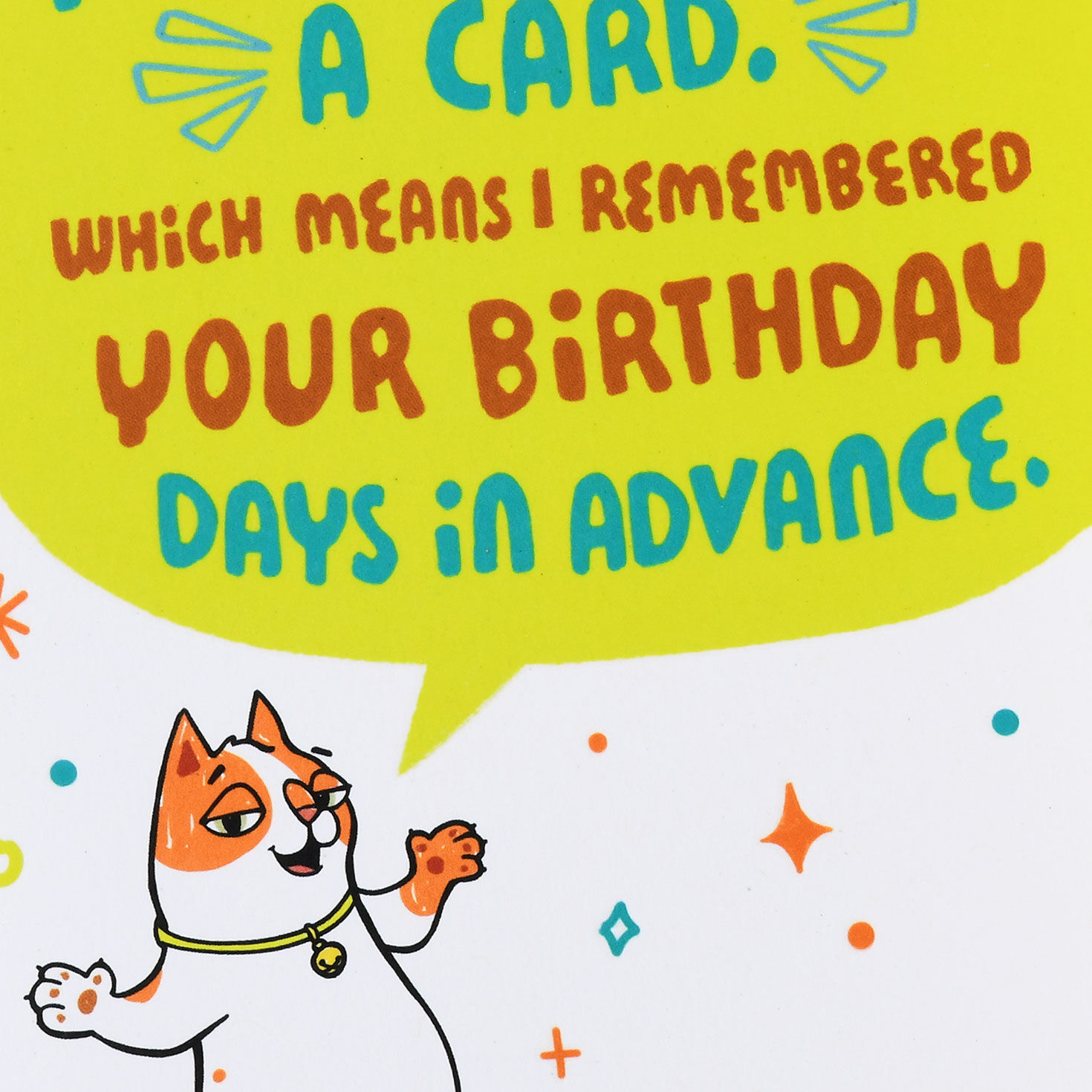 I Remembered in Advance Funny Birthday Card for only USD 4.49 | Hallmark